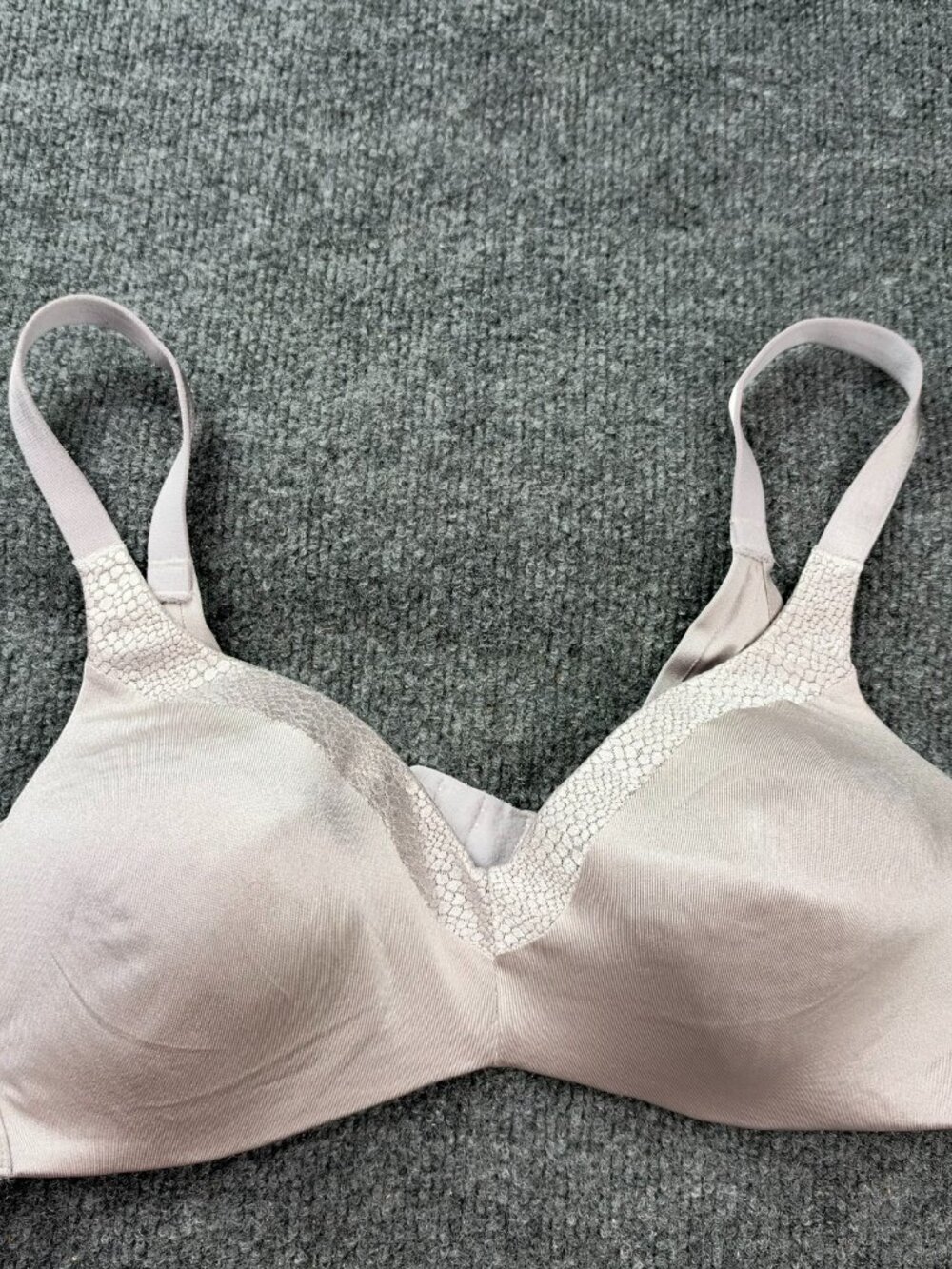 Warners Wirefree Contour Bra 36C Beige Style 01275 Everyday T-Shirt Bra RN16396